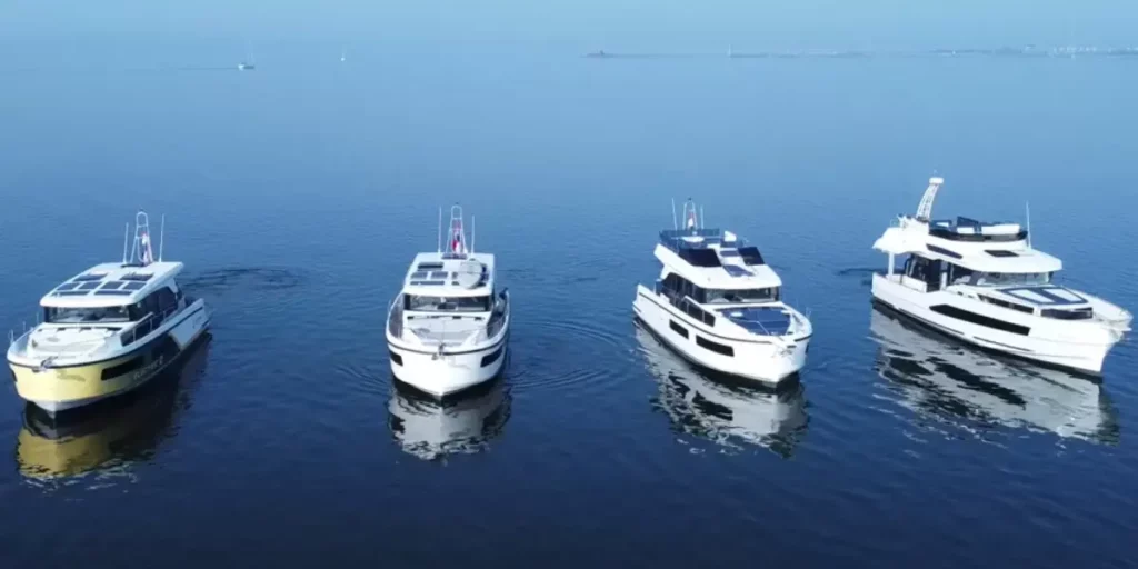 gamme de 3 bateaux delphia