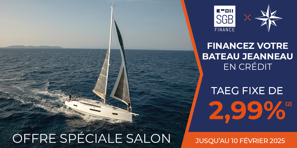 Offre promo salon de Düsseldorf 2,99% jeanneau